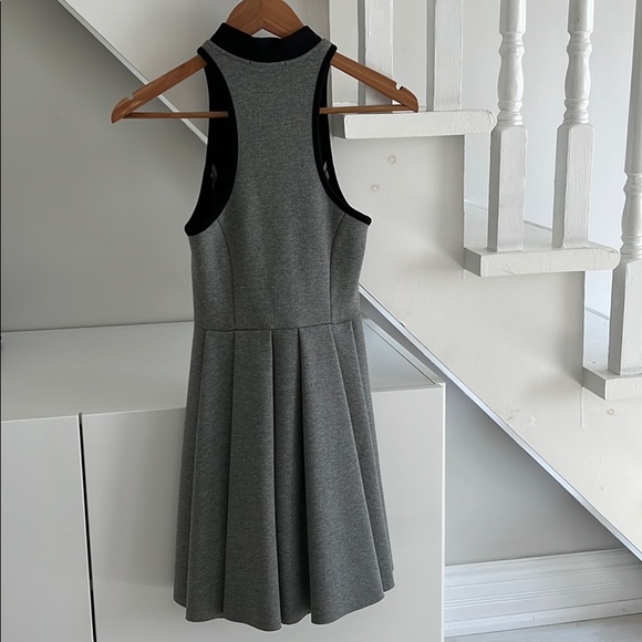 T by Alexander Wang zip up, racer back mini dress - Picture 4 of 4